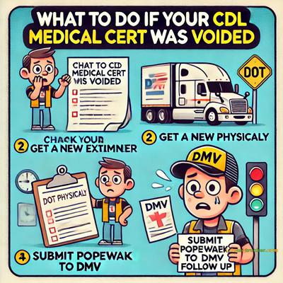 CDL Medical Cert Void? Do THIS Now:
