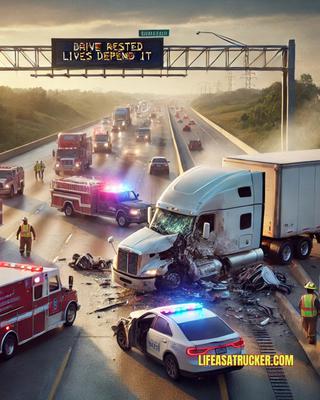 Drive Rested. Lives Depend On It