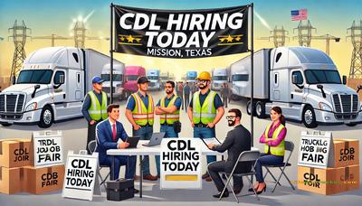 CDL Drivers Wanted – Mission, TX Job Fair April 10!