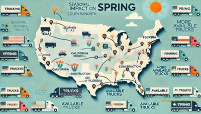 Trucking in Bloom: Why Spring Sends Rates Spinning Trucking in Bloom: Why Spring Sends Rates Spinning