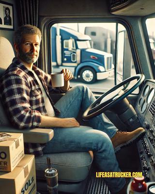 Just me, my rig, and no one asking “when’s the next stop?