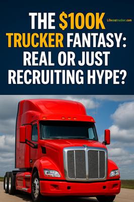 $100K Driving a Truck? Sounds Good… But Read the Fine Print