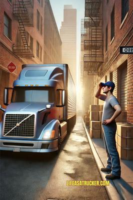 One Alley. One Dock. One Driver Questioning All Their Life Choices.