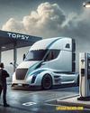 TOPSY – NEXT-GEN TRUCKING. Not fully electric, not old-school diesel. It’s the future, but with backup power. You in? 