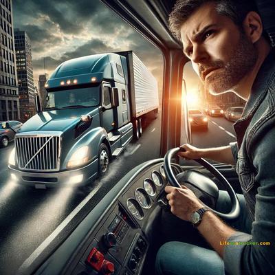 Crash for cash? They picked the wrong trucker