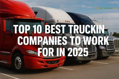 From coast to coast, these companies are leading the pack. Find your ride-or-die carrier in 2025.