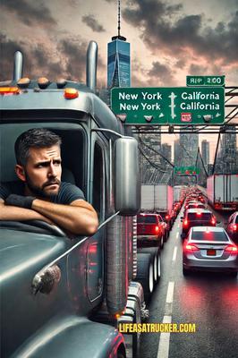 Stuck in Traffic, Stuck with Fines—A Trucker’s Daily Struggle in Anti-Trucker States!
