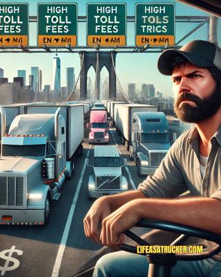 Trucker vs. The City: High Tolls, No Parking, and Endless Traffic!
