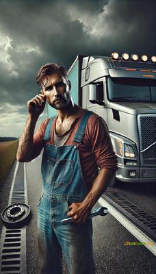Real truckers still do it right — even when no one’s looking. Real truckers still do it right — even when no one’s looking.