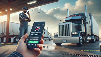 VERIFICATION REQUIRED — OR NO LOADS FOR YOU