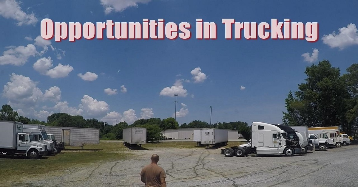 Trucking life offers many opportunities