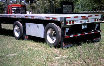 Fontaine Spread Axle Flat Bed Trailer
