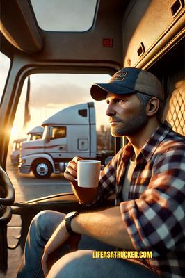  Solo trucking: peaceful until the CB starts talking back.