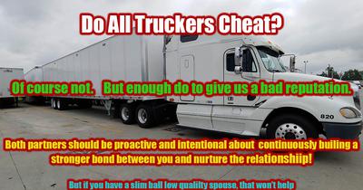 What Percentage of Truckers Cheat?  I'd guess at 20%