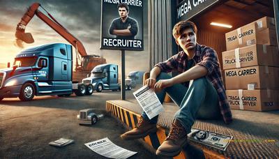 Young, Broke, and Lied To – Welcome to Your First Trucking Job